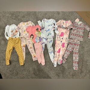 Toddler girl 3T PJ Bundle